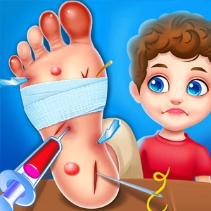 Baby Taylor Leg Injure - free online game screenshot at Ciehee
