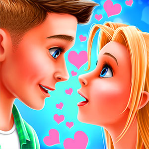 Beach Kiss - free online game screenshot at Ciehee