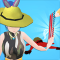 Draw Dance Battle - free online game screenshot at Ciehee