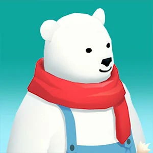 Idle Bear Island Polar Tycoon - free online game screenshot at Ciehee