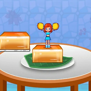 Jumping Girl - free online game screenshot at Ciehee